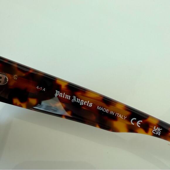 NEW!! Palm Angels unisex sunglasses PERI057 6064 Authentic Retail 390$ - Picture 4 of 6